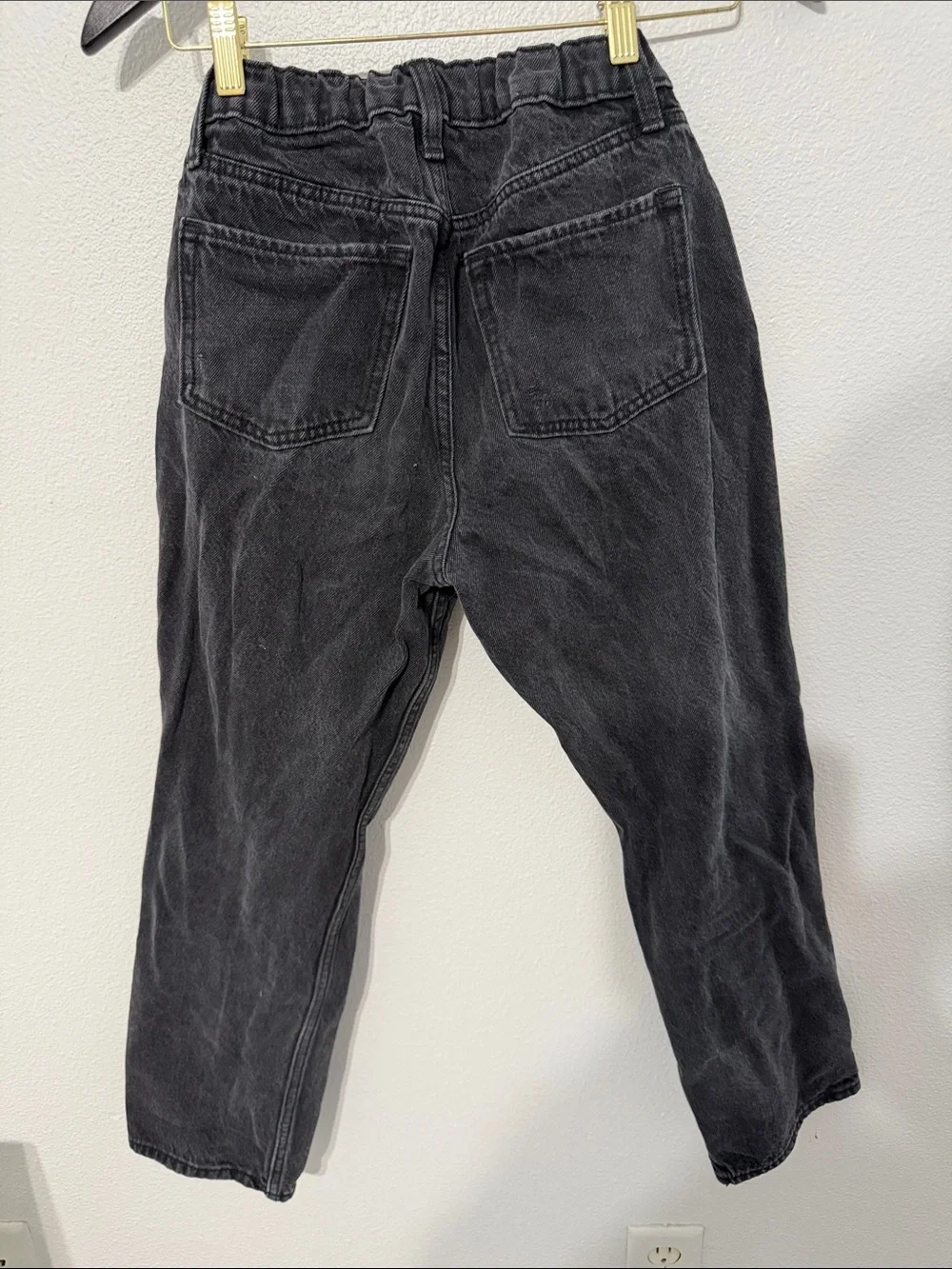 Old Navy Black Ripped Boyfriend Jeans for Kids